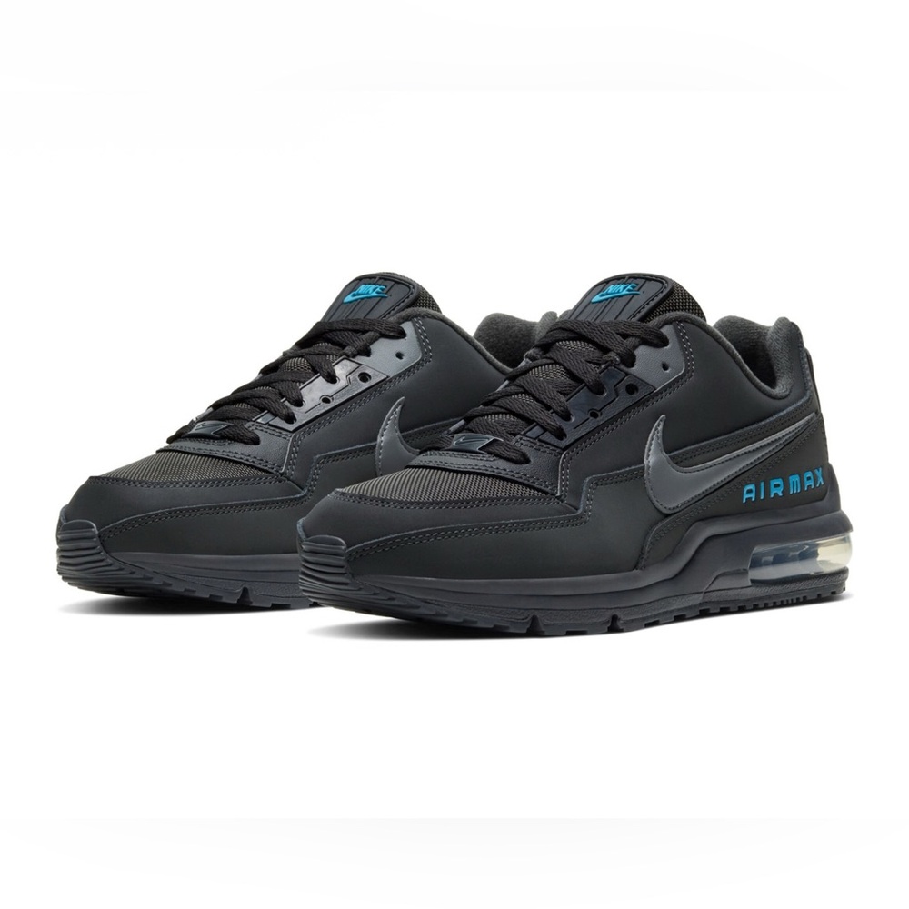Nike Air Max LTD 3 men's shoes in an anthracite and blue colorway. Men’s size 6.